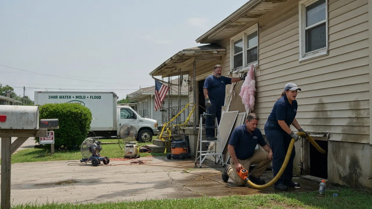 Water Damage Repair in Collison, IL near me
